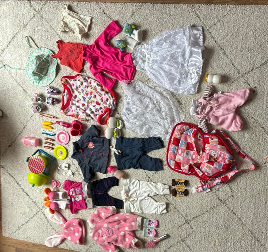 Heel veel baby born/poppen spullen, Kinderen en Baby's, Speelgoed | Poppen, Ophalen, Gebruikt, Babypop