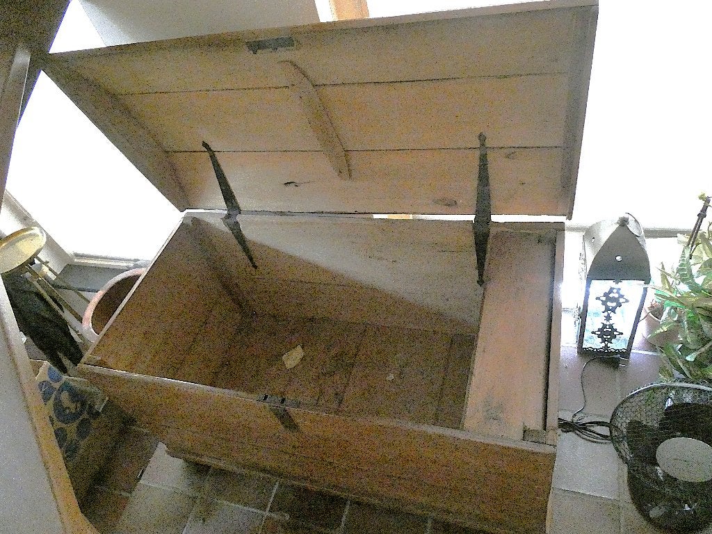 dekenkist antiek, Ophalen