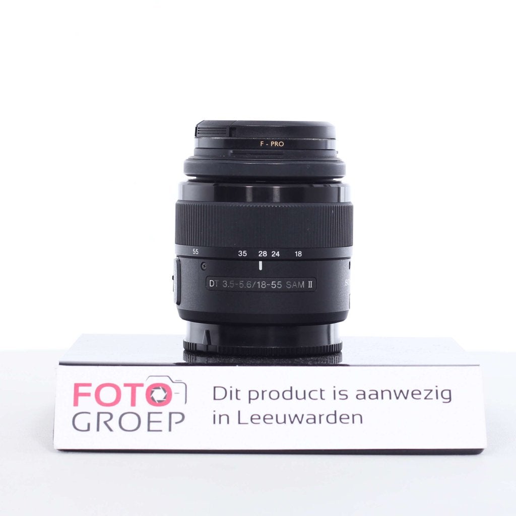 Sony DT 18-55mm F/3.5-5.6 Sam II ( OCC-LEEUWARDEN ), Foto-Groep, Luttekepoortstraat 26 3841 AX Harderwijk, Ophalen of Verzenden