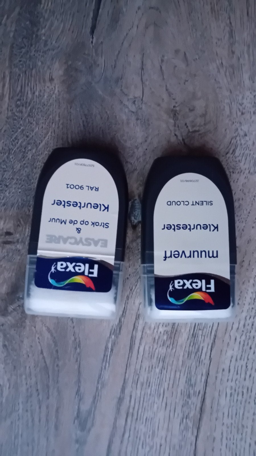 2 flexa testers, Ophalen of Verzenden, Nieuw, Wit