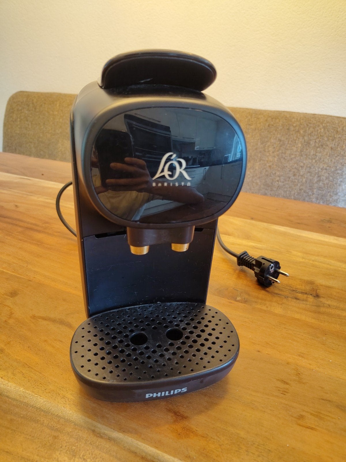 Philips L'or Barista met cupjes + lade, Witgoed en Apparatuur, Ophalen, Espresso apparaat, Zo goed als nieuw, 2 tot 4 kopjes