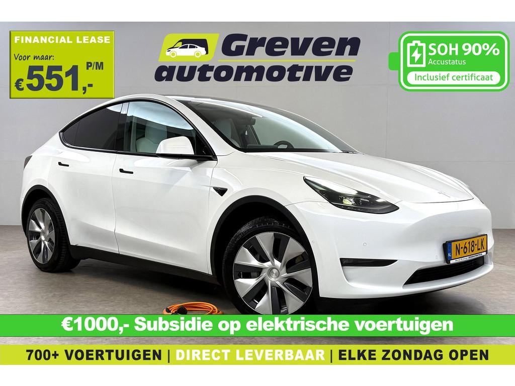 Tesla Model Y Long Range AWD 75 kWh | Snelladen | Autopilot, Auto's, Tesla, Bedrijf, Te koop, Model Y, 4x4, ABS, Adaptive Cruise Control