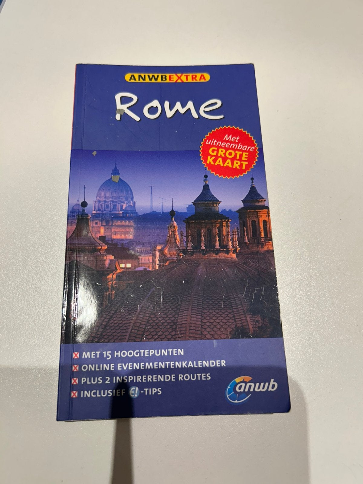 Reisgids boekje Rome ANWB extra, Ophalen, Caterina Mesina, Europa, Zo goed als nieuw