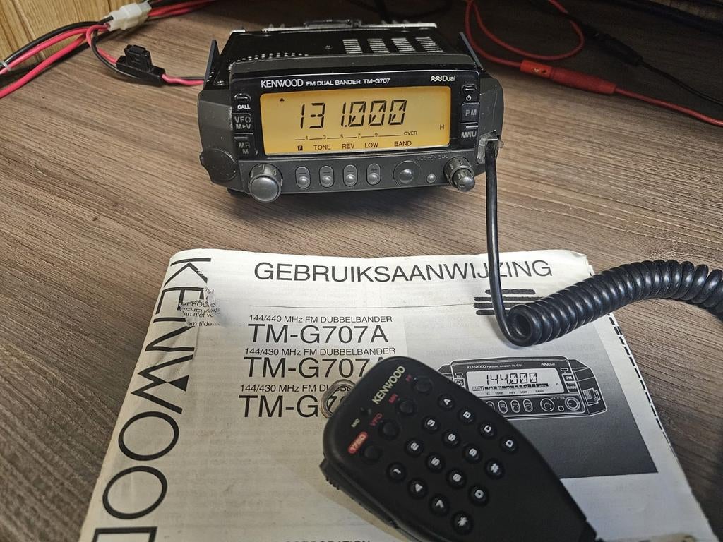 Kenwood tm g 707  E, Telecommunicatie, Zenders en Ontvangers, Ophalen of Verzenden, Gebruikt, Zender en Ontvanger