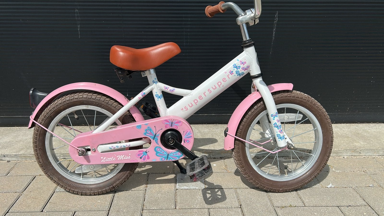 Supersuper popal meisjesfiets 14 inch, Fietsen en Brommers, Fietsen | Kinderfietsjes, Ophalen of Verzenden, Gebruikt, Minder dan 16 inch
