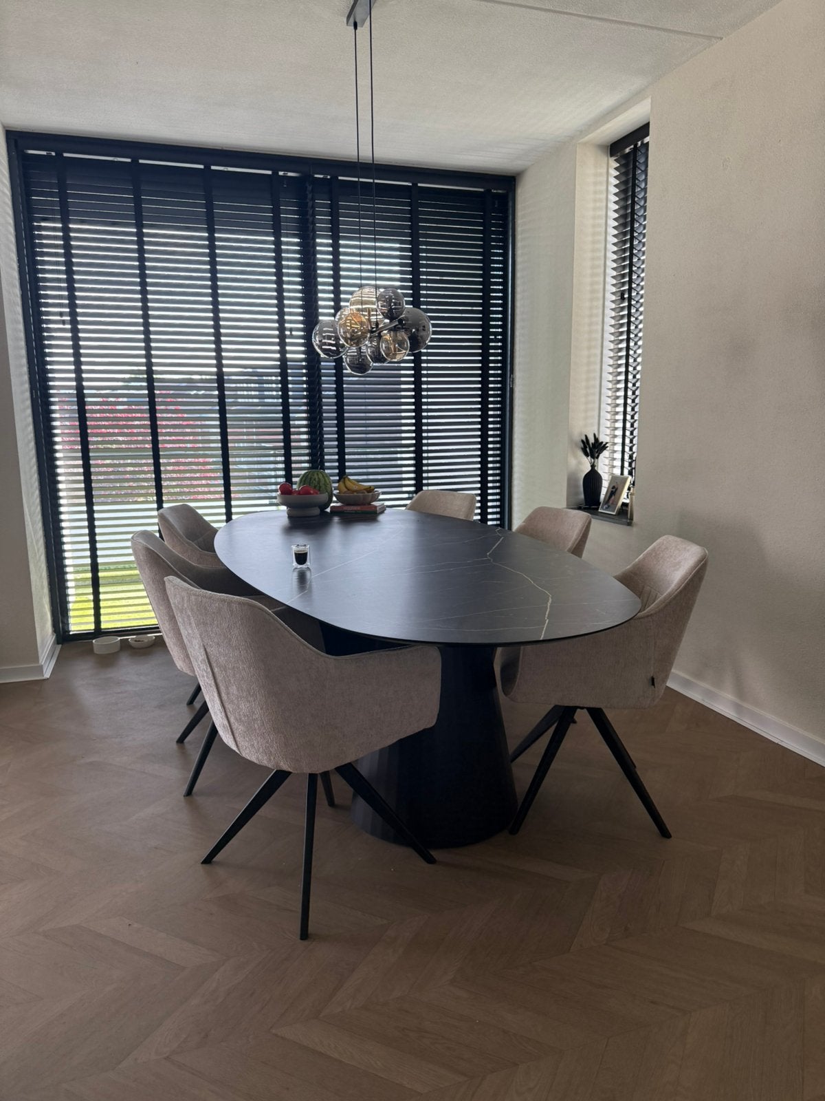 6 eetkamer stoelen, Ophalen, Bruin, Vijf, Zes of meer stoelen, Hotel chique