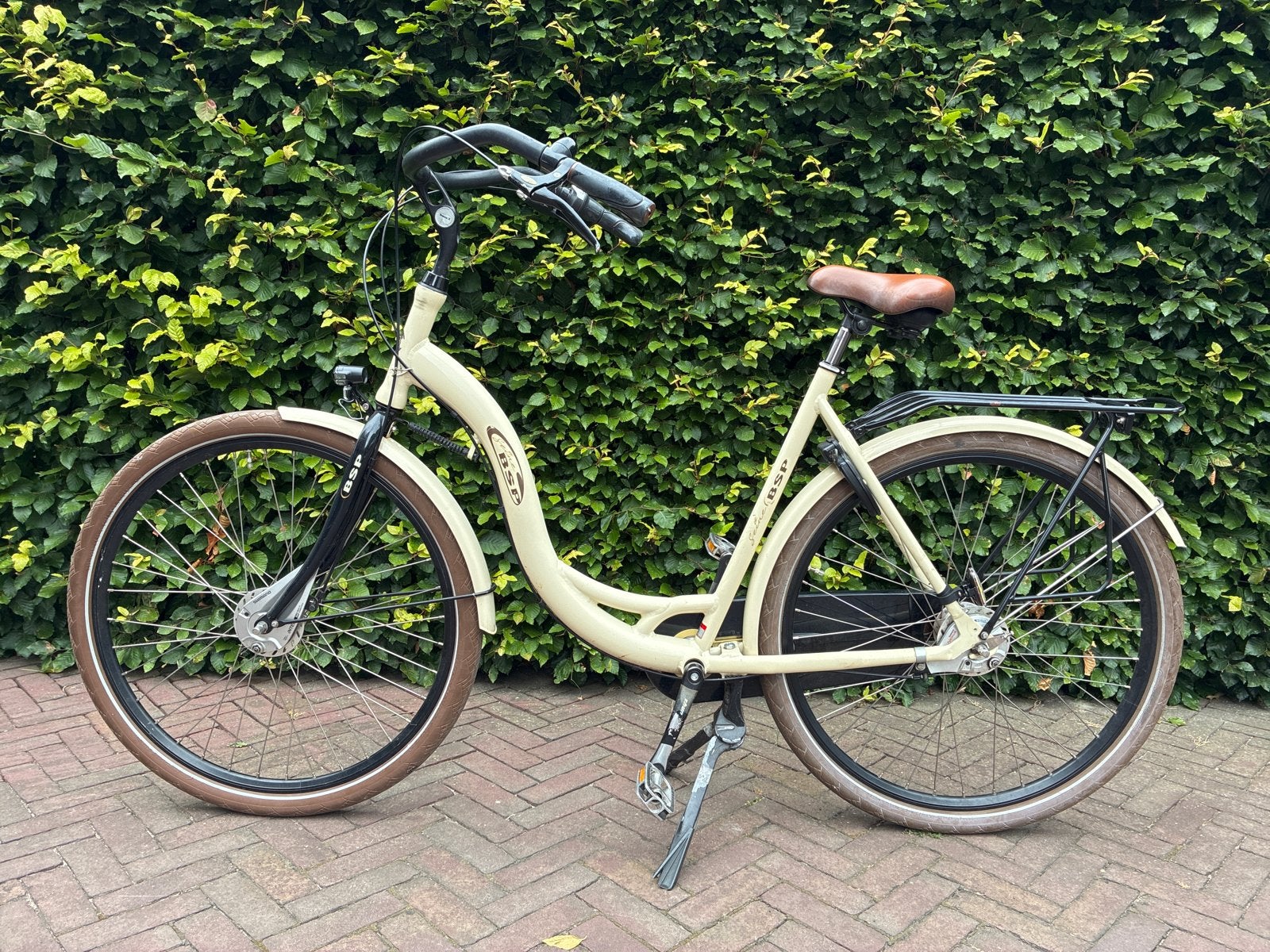 BSP Mamafiets met breed stuur, Fietsen en Brommers, Fietsen | Dames | Moederfietsen, Ophalen, 0 zitjes, Gebruikt, Overige merken