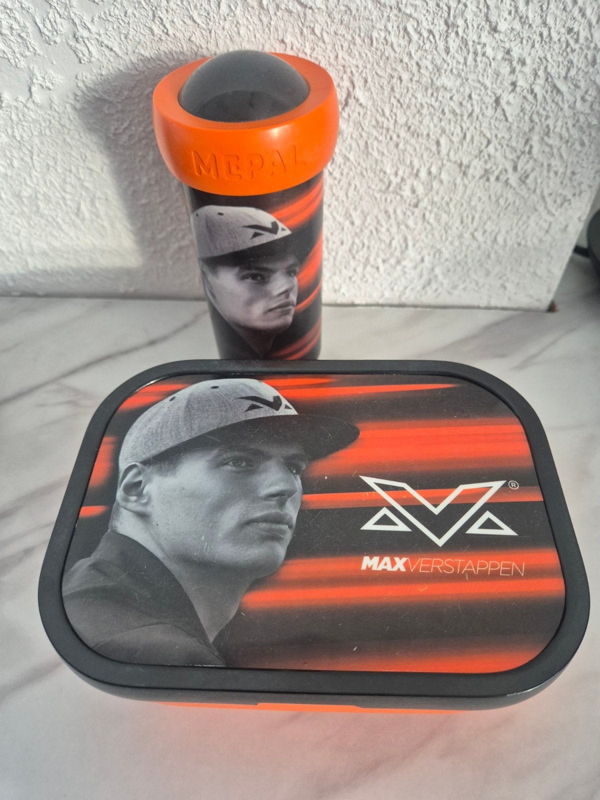 Max Verstappen Mepal Lunch Set, Ophalen of Verzenden, Gebruikt