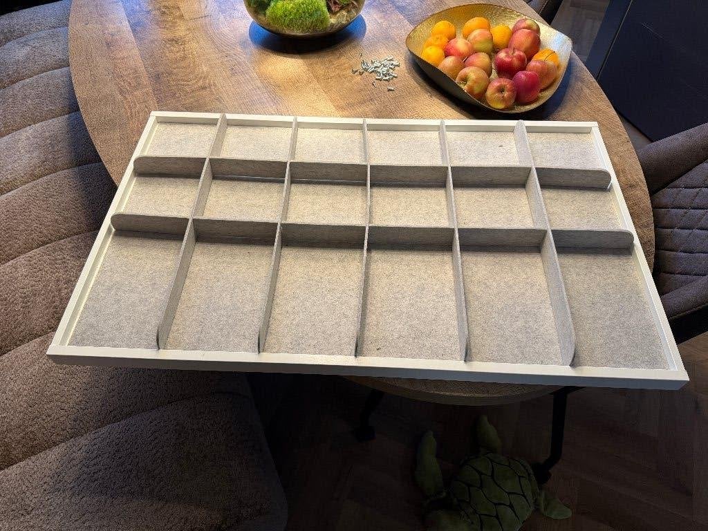 Komplement uittrekbare plank met verdeler, Ophalen, Gebruikt, 50 tot 100 cm, Minder dan 100 cm