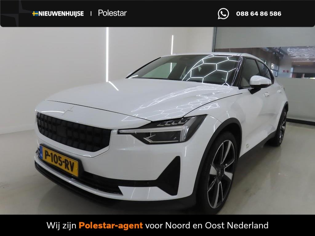 Polestar 2 Long Range Dual Motor 78 kWh | Plus Pack | Cruise, Auto's, Polestar, Polestar 2, Stof, Gebruikt, Wit