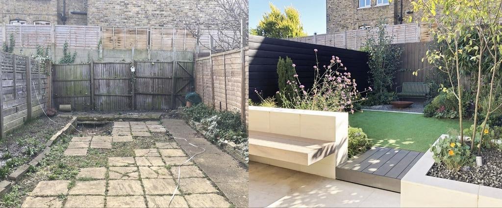 Tuin renovatie tuinman. Bestrating opknappen. Stratenmaker, Bestrating