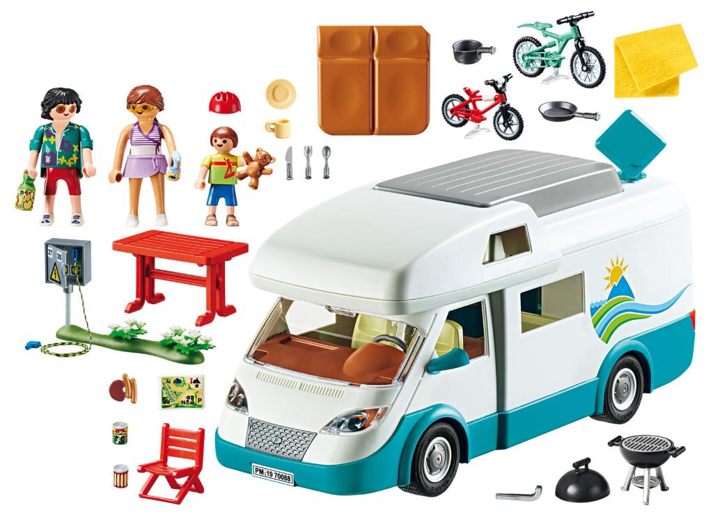 PLAYMOBIL 70088 Mobilhome met Familie (Camper), Ophalen of Verzenden, Nieuw