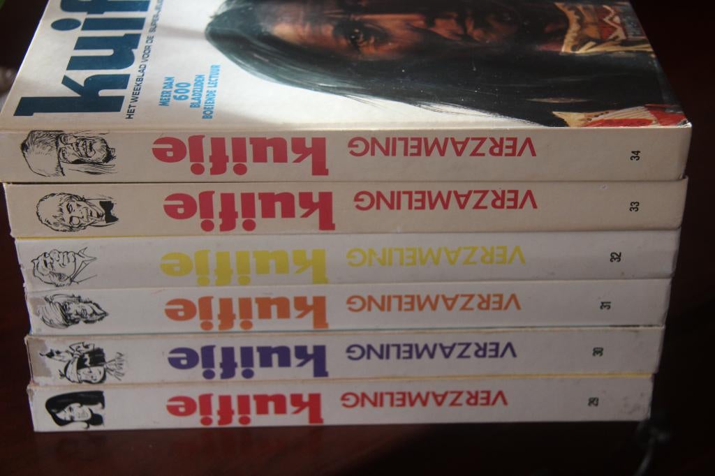 kuifje verzamel-ingebonden 17-21-29-30-31-32-33-34-57-58, Boeken, Meerdere stripboeken, Ophalen of Verzenden, Gelezen