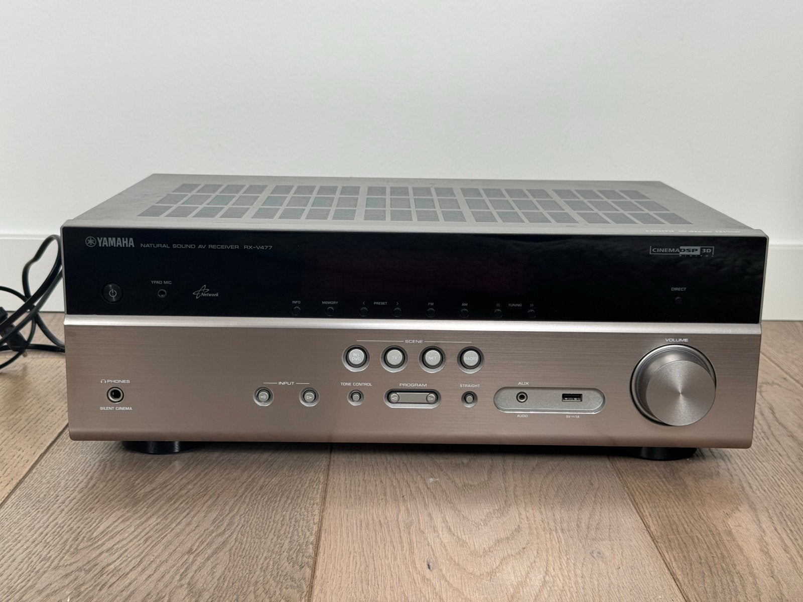 Yamaha RX-V477 Receiver (6x HDMI, 4K, AirPlay), Ophalen, Gebruikt, Yamaha, 60 tot 120 watt