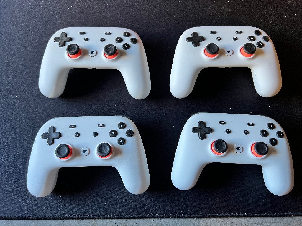 Google Stadia Controller(s), Google, Ophalen of Verzenden, Zo goed als nieuw, Overige typen