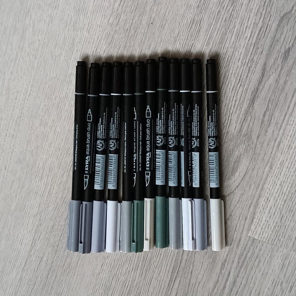 Lyra anime markers aqua brush, Verzenden, Nieuw