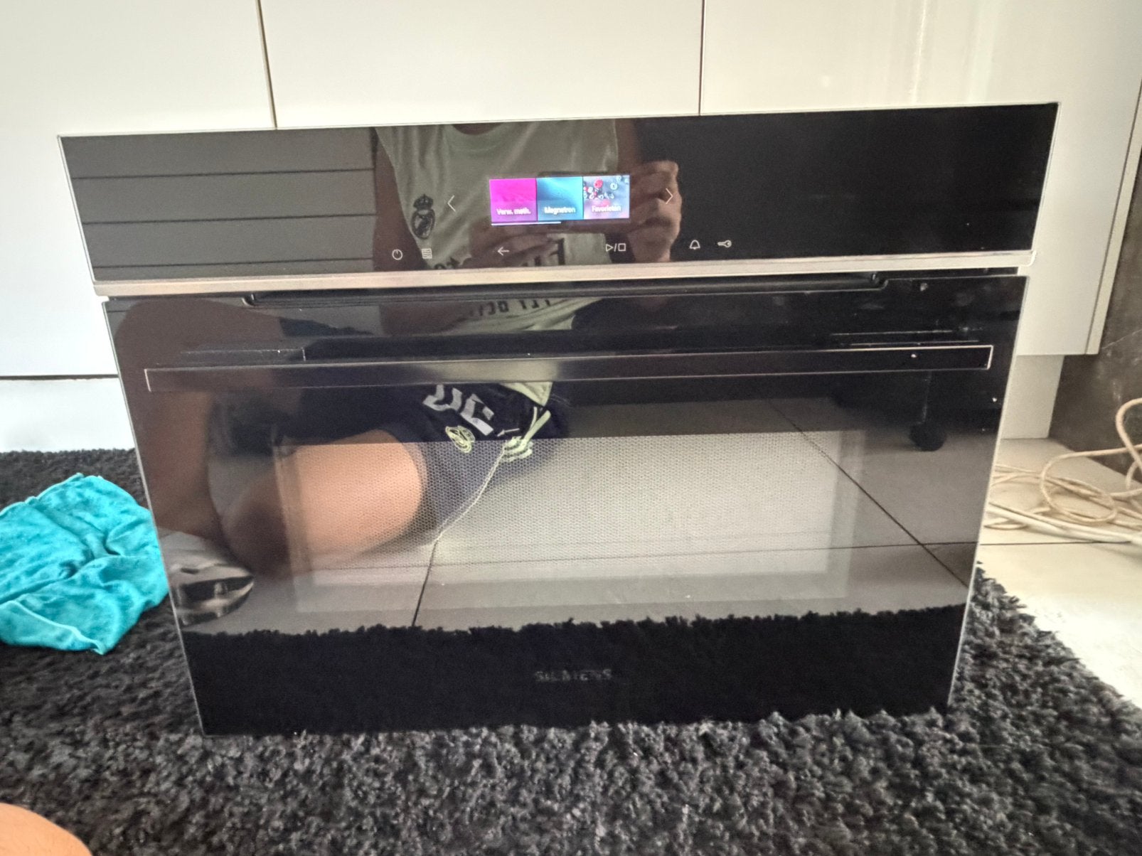 Siemens iQ700 Combi Oven Magnetron – 45x60 cm, Ophalen of Verzenden, Zo goed als nieuw
