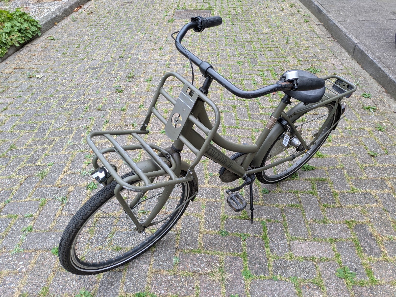 Cortina U4 transportfiets / kinderfiets 24 inch, Fietsen en Brommers, Fietsen | Dames | Damesfietsen, Terugtraprem, Gebruikt, Versnellingen