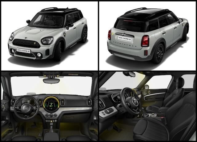 Mini Countryman 1.5 220pk Plug-in Hybrid E All4 Aut. 2021, Auto's, Automaat, 125 pk, Countryman, Wit