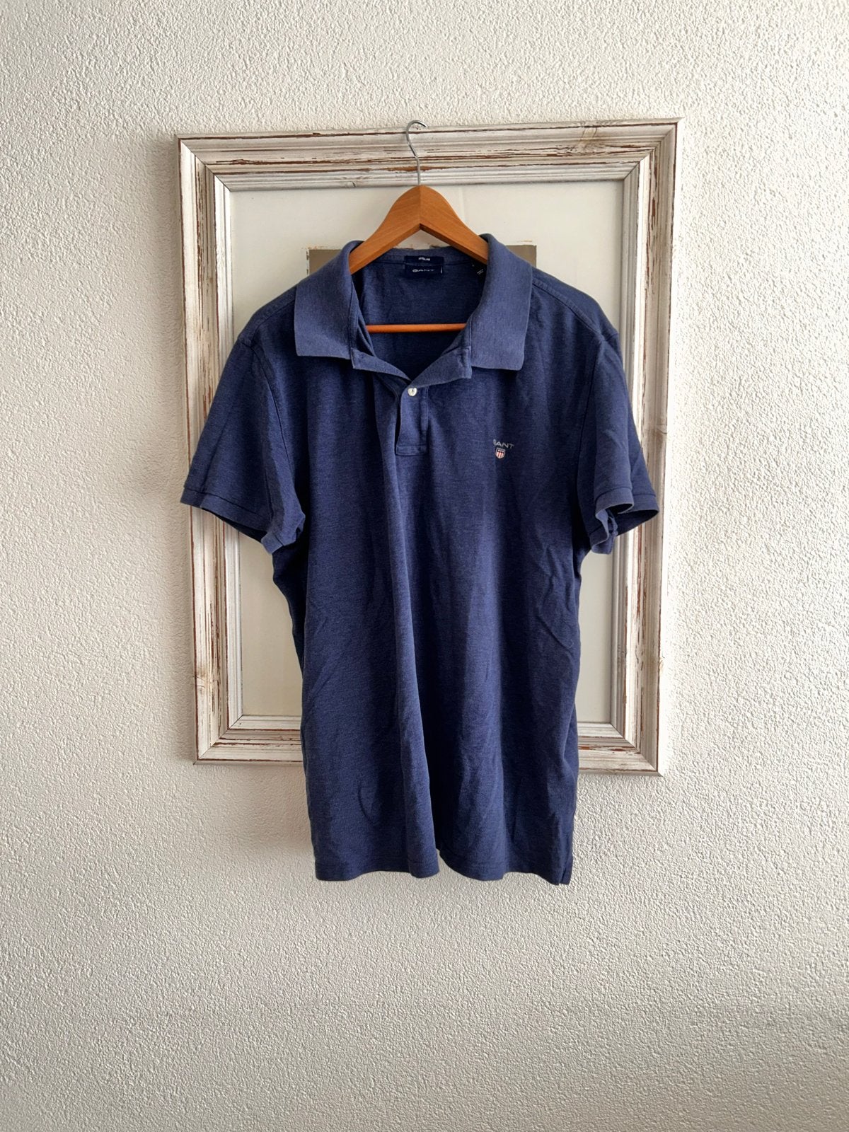 GANT Polo Shirt Heren Maat XXXL Blauw, Ophalen of Verzenden, Zo goed als nieuw, Overige maten, Blauw