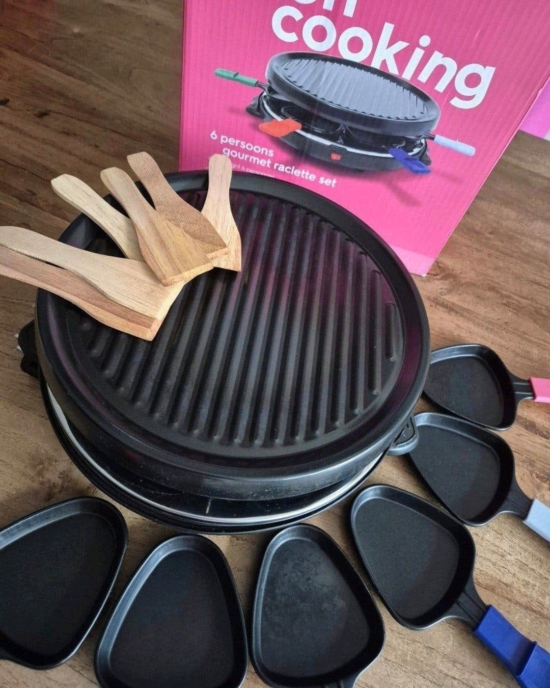 Gourmetsel Hema 6 persoons kerst sinterklaas, Ophalen, 4 t/m 7 personen