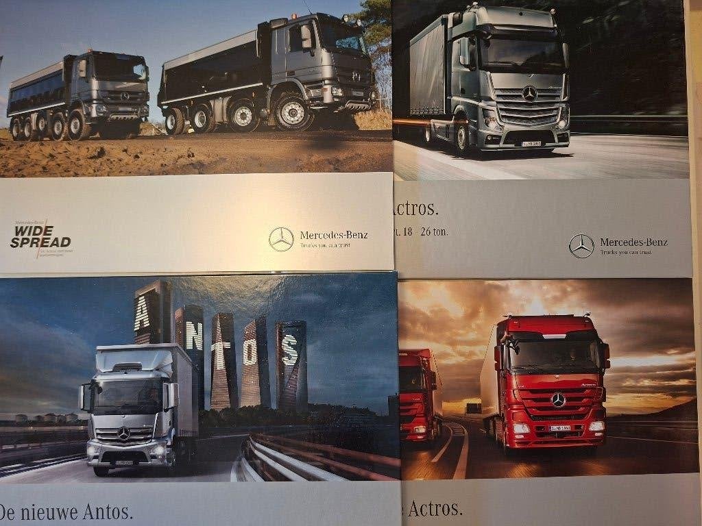 Mercedes Benz Trucks   -  Axor - Antos - Actros, Ophalen of Verzenden, Zo goed als nieuw, Mercedes