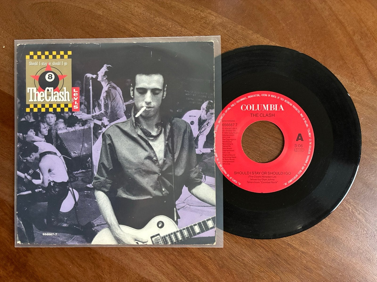 The Clash - Should i stay or should i go, Ophalen of Verzenden, 7 inch