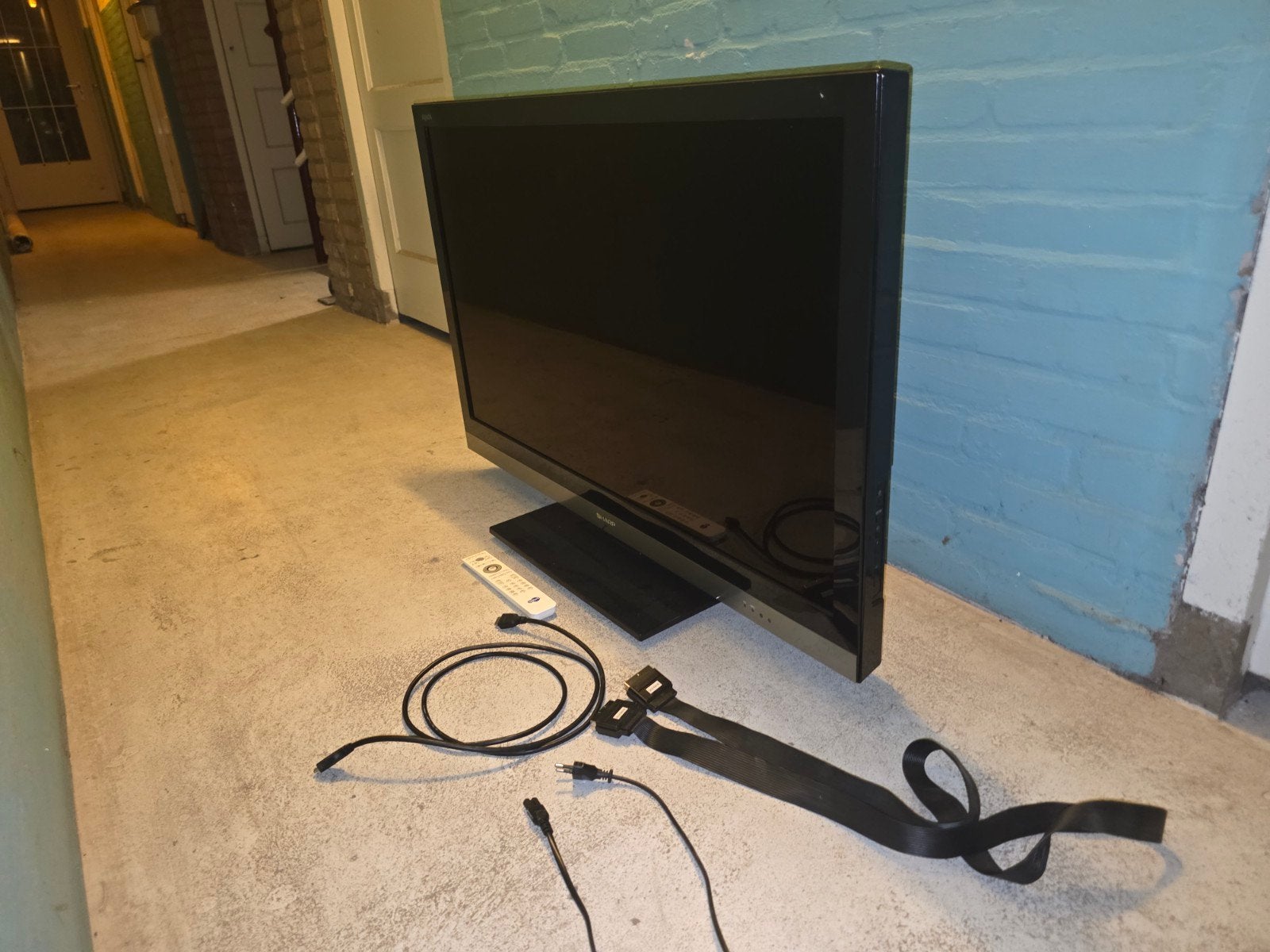 Sharp LC-40LE600E LCD TV - 40 inch Full HD, Ophalen, Gebruikt, 50 Hz, LCD