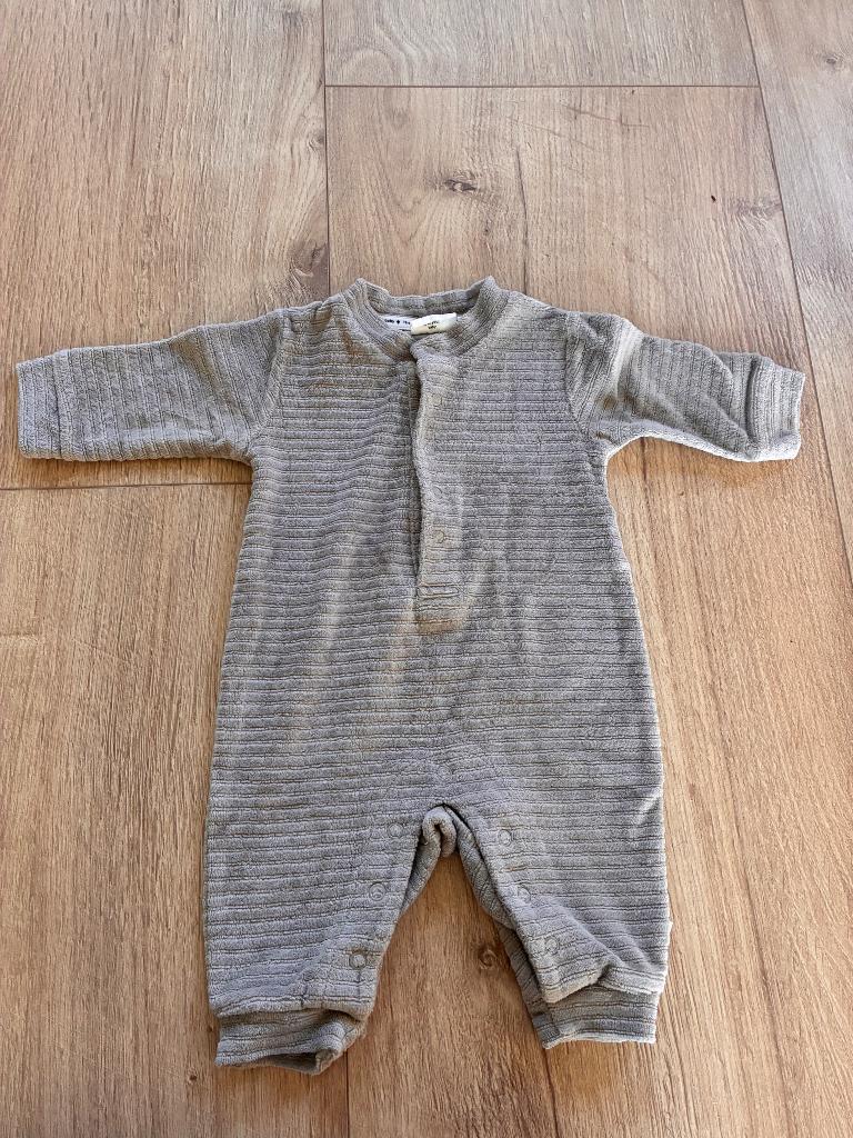 Beige baby pakje maat 56 merk Feetje, Kinderen en Baby's, Babykleding | Maat 56, Ophalen, Jongetje of Meisje, Zo goed als nieuw