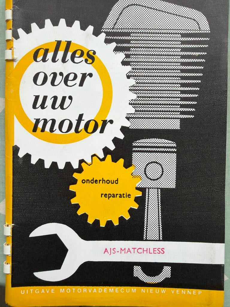 Boekje: Alles over uw motor: AJS-Matchless (1956-1957), Ophalen of Verzenden, Overige merken