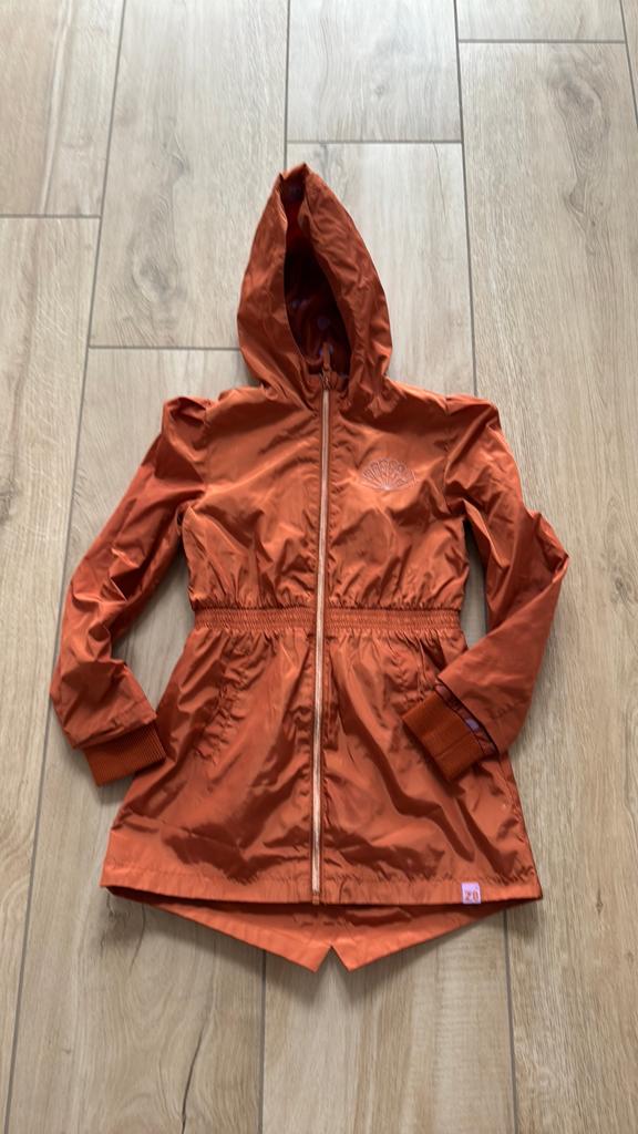 Bruine Zomerjas Z8 maat 128/134, Ophalen of Verzenden, Zo goed als nieuw, Meisje, Jas