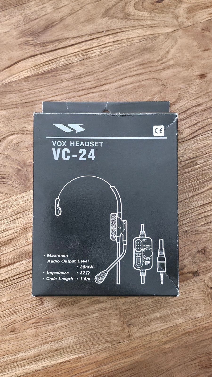 VOX Headset VC-24 - Communicatie Headset met Microfoon, Overige merken, On-ear, Ophalen of Verzenden, Zo goed als nieuw