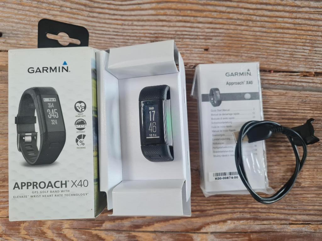 Golfhorloge Garmin X40, Sport en Fitness, Golf, Ophalen of Verzenden, Zo goed als nieuw, Overige typen, Overige merken