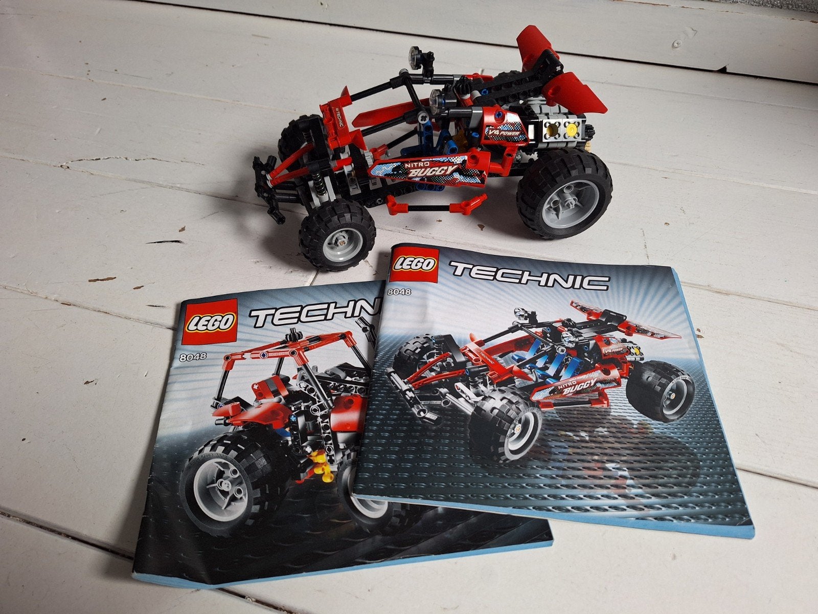 LEGO Technic 8048 Nitro Buggy (compleet, zonder doos), Ophalen of Verzenden, Zo goed als nieuw