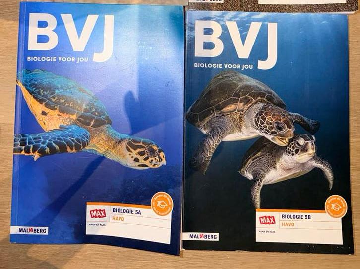 Biologie voor jou HAVO5 (5A,5B) complete set/los, Ophalen of Verzenden, Zo goed als nieuw, HAVO, Biologie