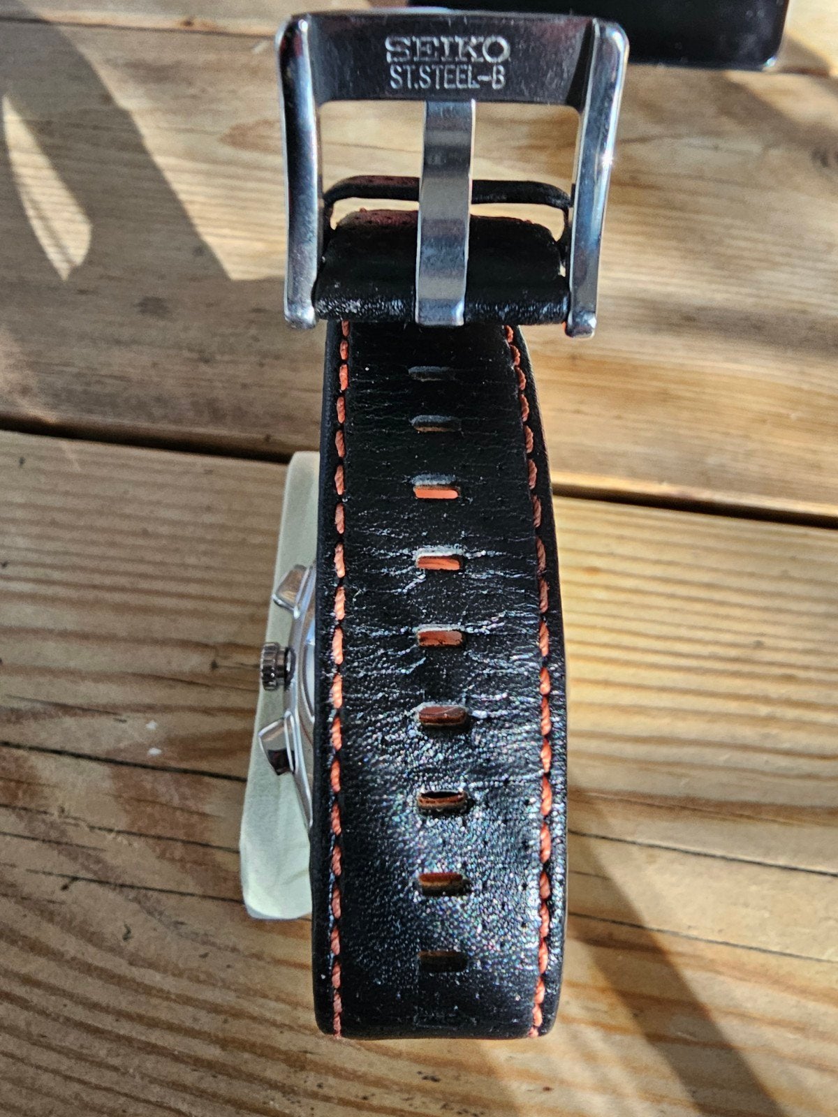 Seiko kinetic, Ophalen of Verzenden, Zo goed als nieuw, Staal, Seiko