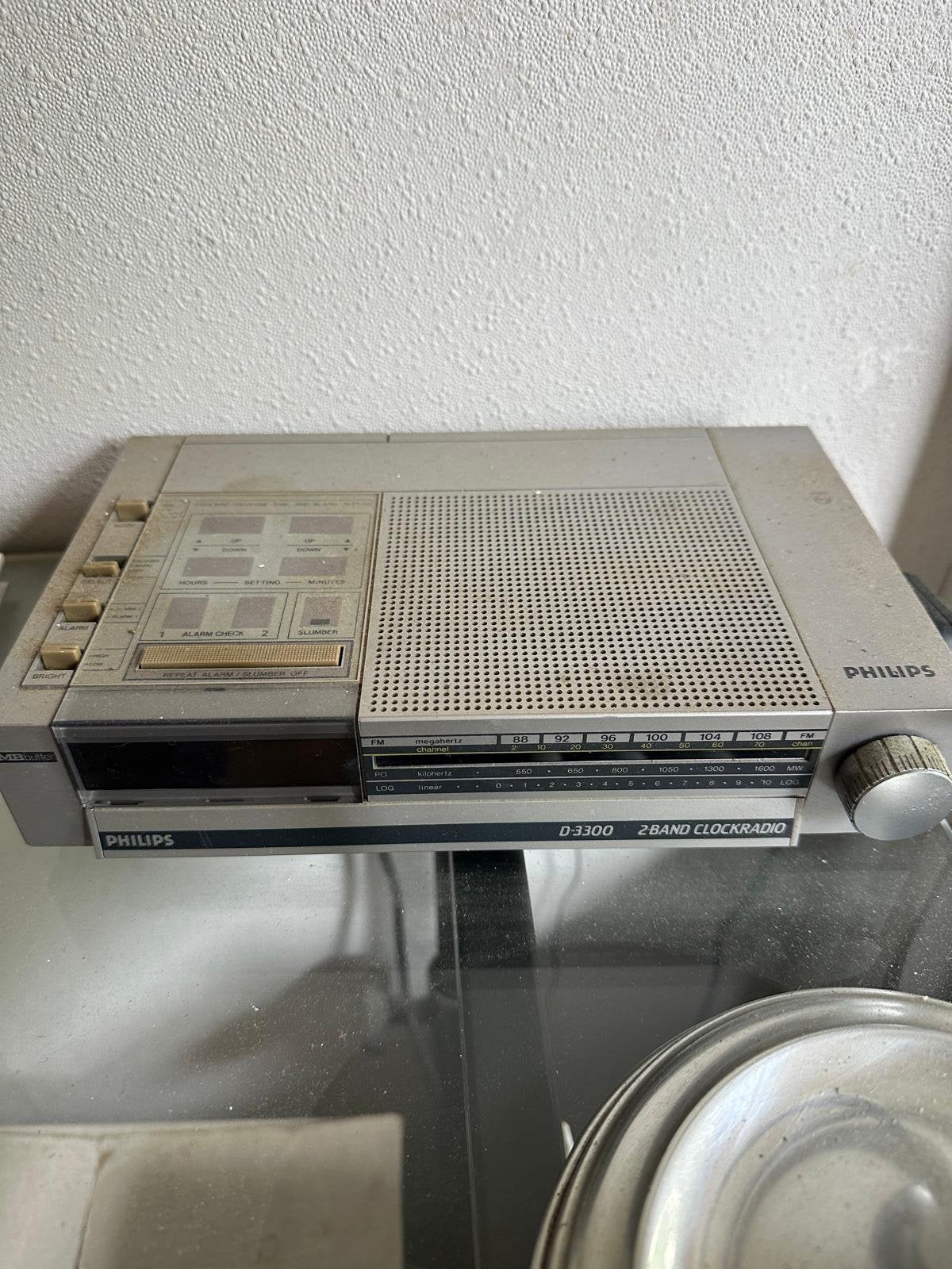 Oude Philips wekkerradio, voor de liefhebber, Ophalen, Gebruikt