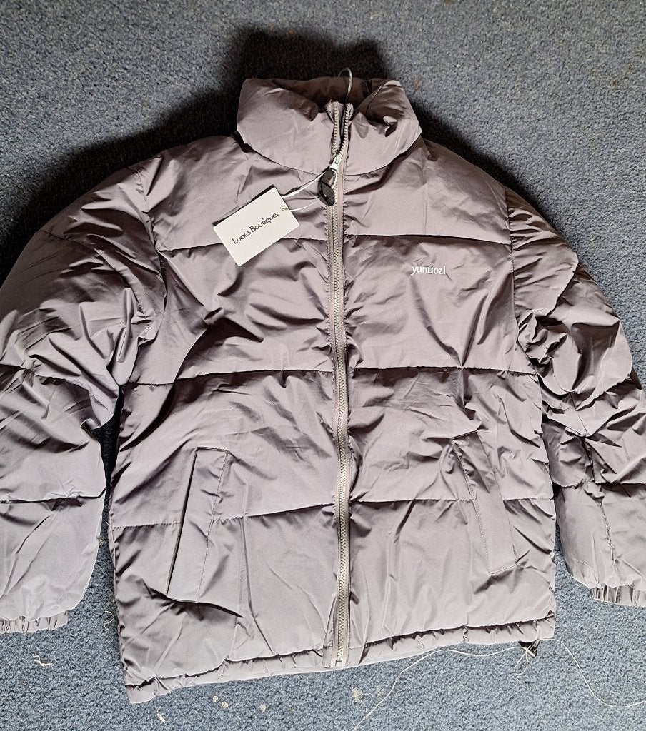 winterjassen, Ophalen of Verzenden, Nieuw, Maat 34 (XS) of kleiner, Grijs