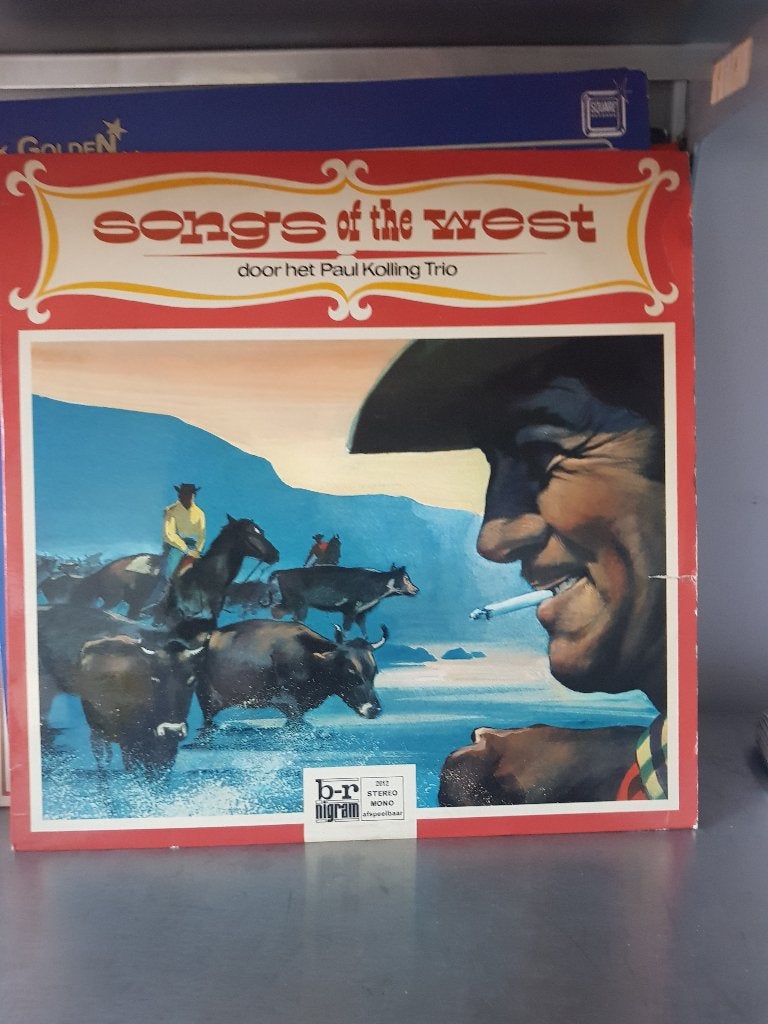 Paul Kolling trio-songs of the west (Z234-101), Ophalen of Verzenden, Zo goed als nieuw, Overige formaten
