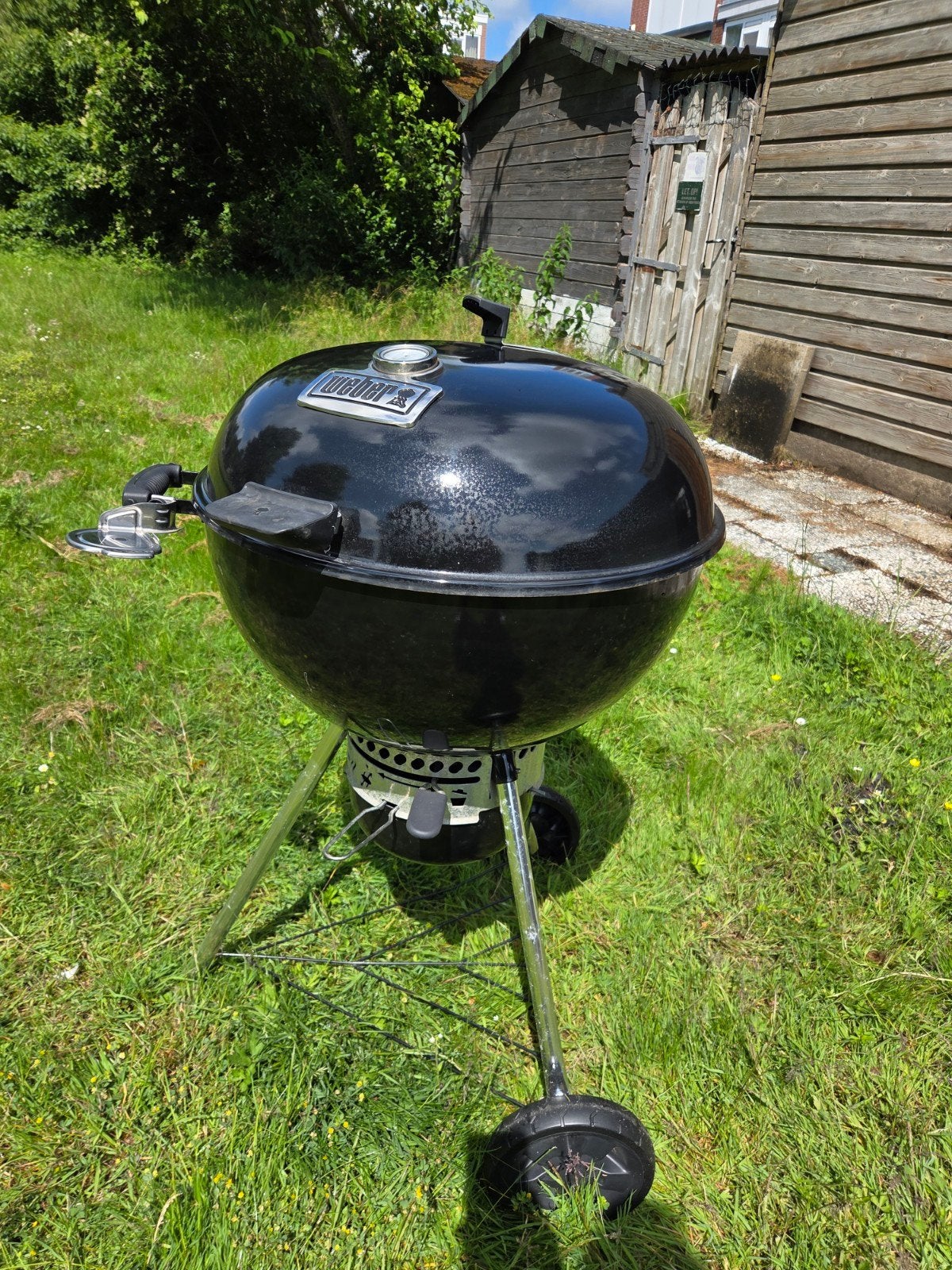 Weber Master Touch Premium, Ophalen, Gebruikt