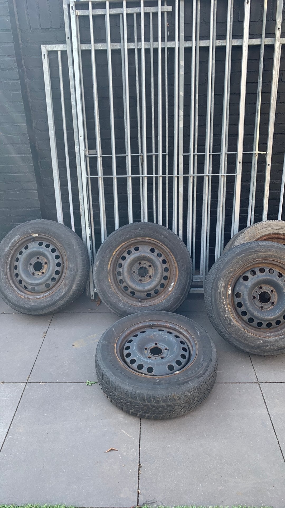 Opel zafira velgen 5 x 110 naaf 65,1  5 stuks, Ophalen, Gebruikt, 15 inch, 185 mm