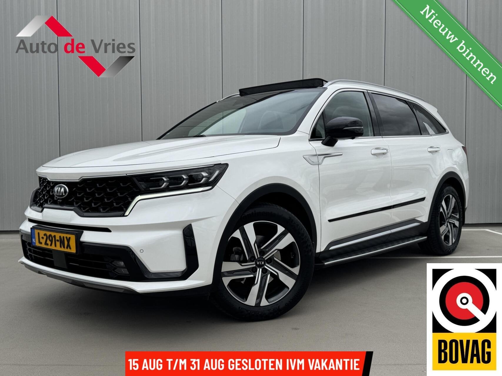 Kia Sorento 1.6 T-GDI Plug-in Hybrid 4WD ExecutiveLine 7p., Gebruikt, 4 cilinders, Met garantie (alle), 7 stoelen