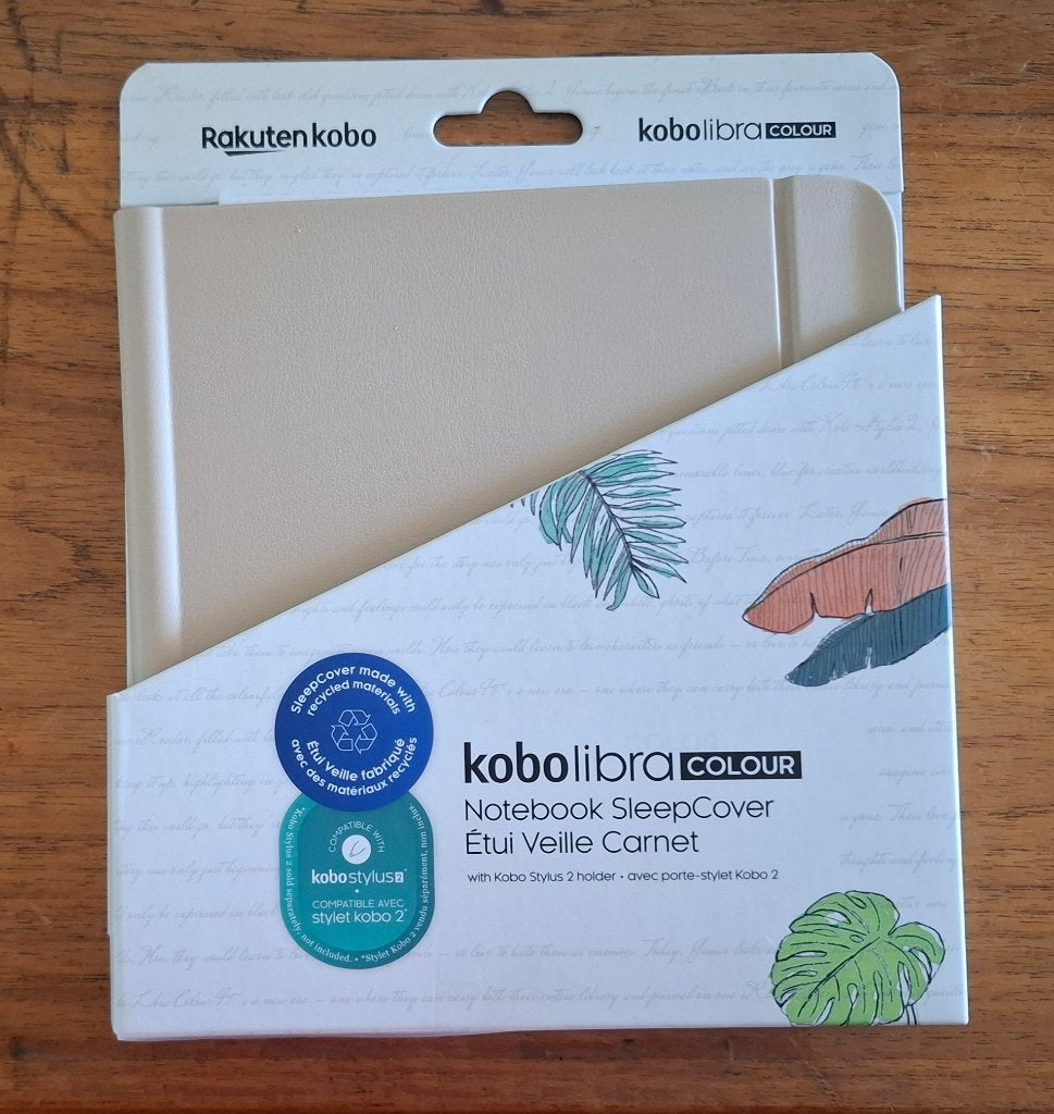 Kobo Libra Colour Hoes Stylus Case+houder voor Kobo Stylus 2
