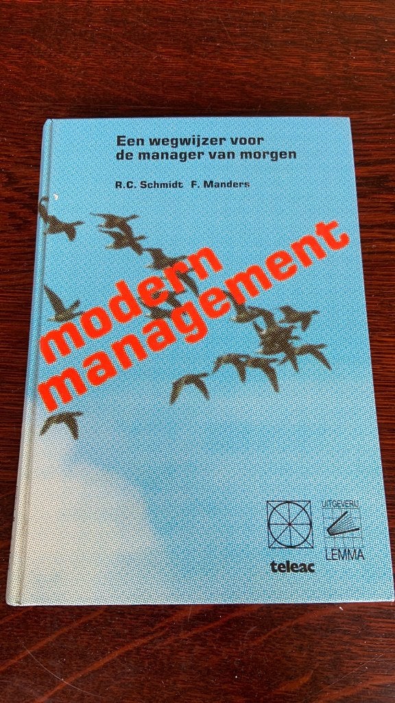 R.C. Schmidt - F. Manders- Modern management, Ophalen of Verzenden, Zo goed als nieuw, Management