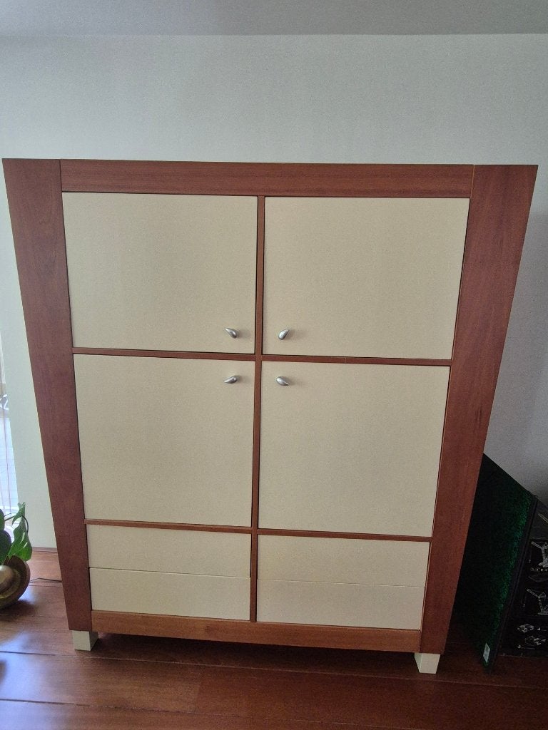 Wand / Servies Buffet kast Design Dimiico, Gebruikt, Met lade(s), Design, 150 tot 200 cm