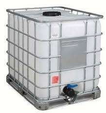 1000 Liter IBC te koop, Ophalen, Met kraantje, 150 liter of meer, Zo goed als nieuw