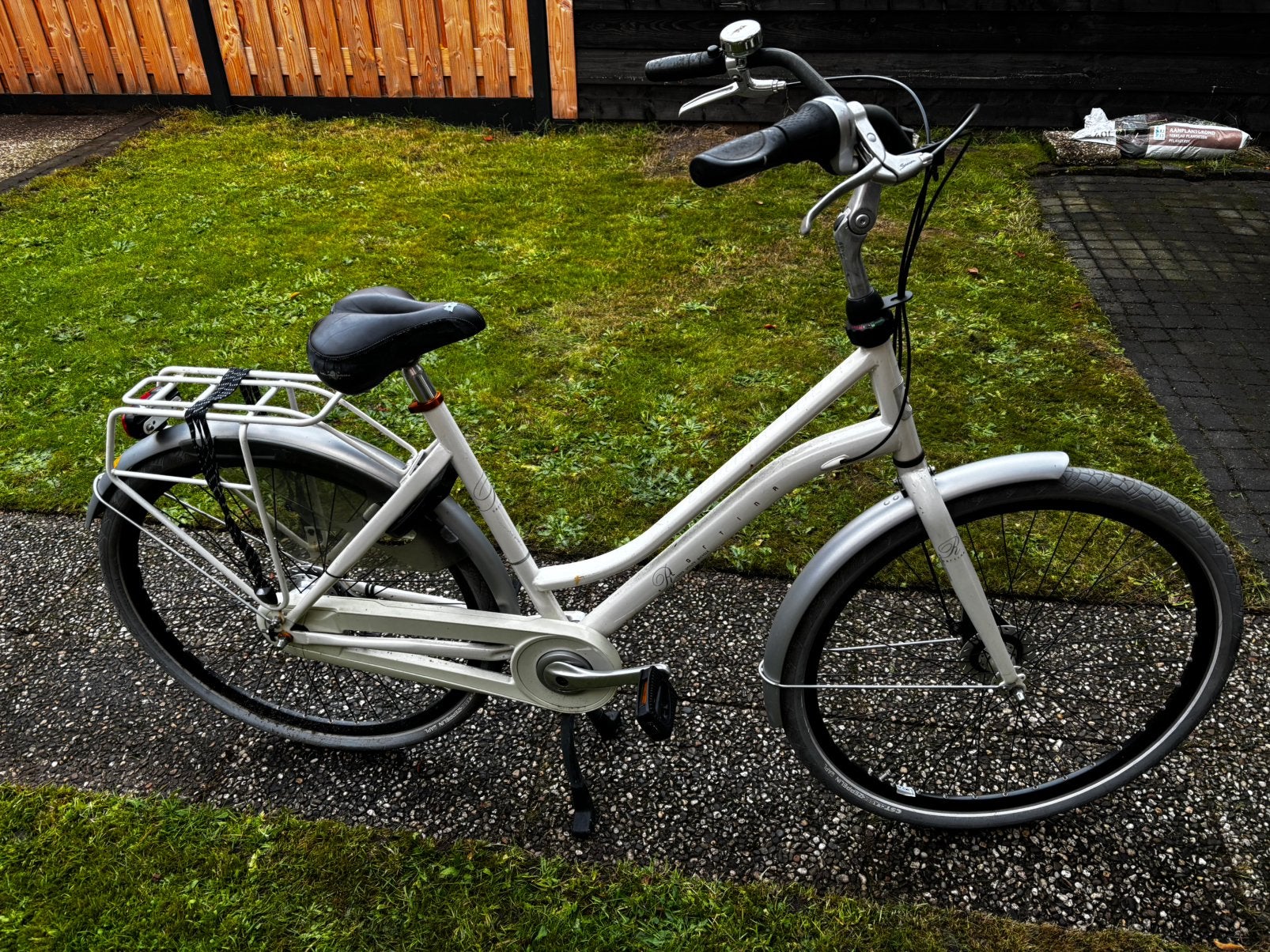 Witte Cortina moederfiets t.e.a.b., Fietsen en Brommers, Ophalen, Gebruikt, Overige merken, Versnellingen