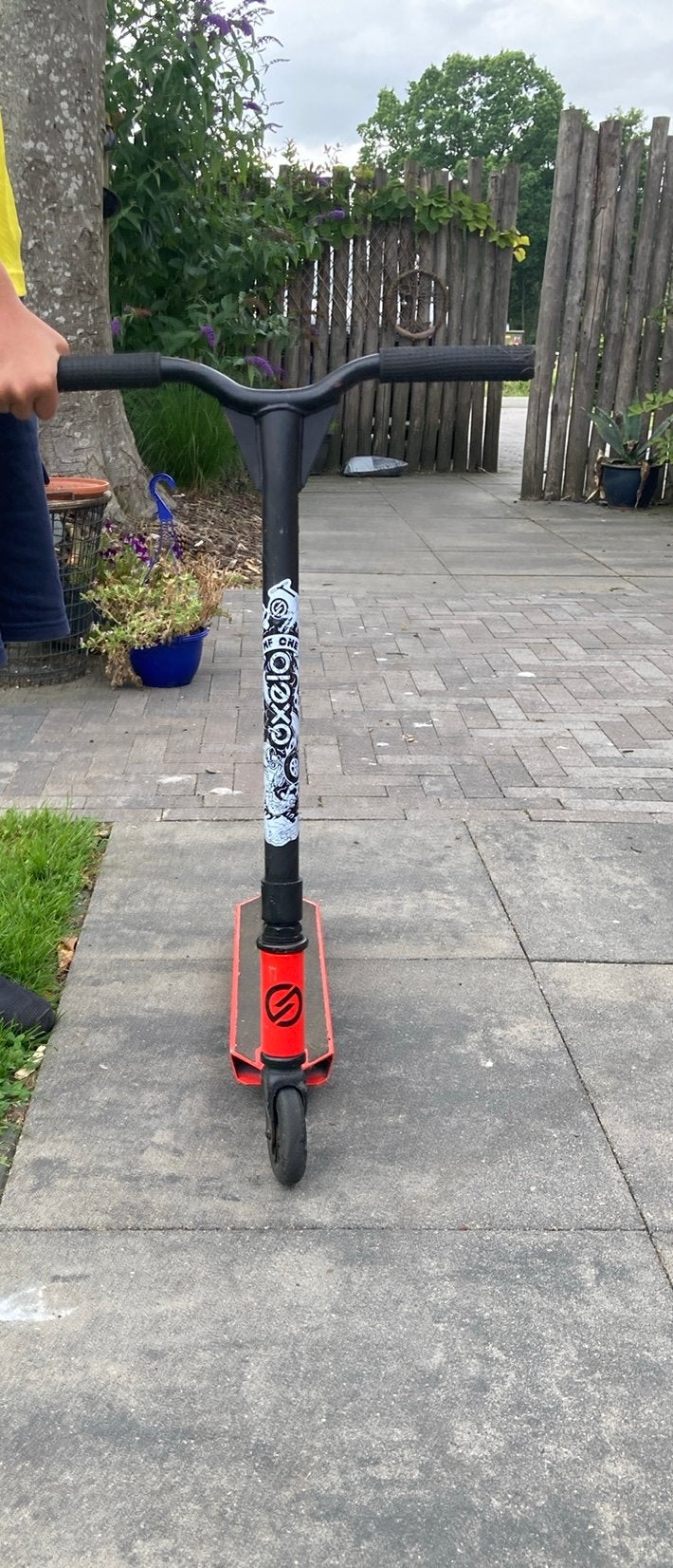 Stunt step Oxelo., Ophalen, Zo goed als nieuw, Gewone step