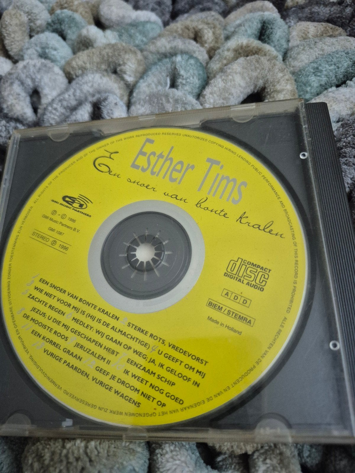Esther Tims - Een Snoer van Bonte Kralen CD (1996), Ophalen of Verzenden, Gebruikt, Overige genres, Album