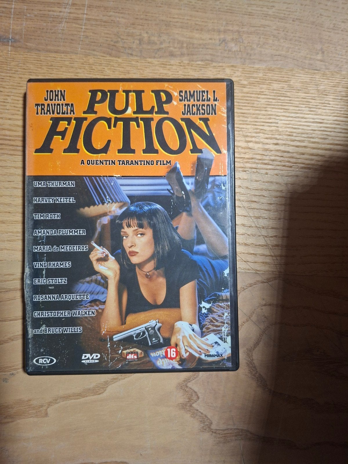 Pulp Fiction DVD - Quentin Tarantino Klassieker, Maffia en Misdaad, Vanaf 16 jaar, Nederlands, Ophalen of Verzenden